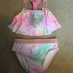 Tie dye swim suit